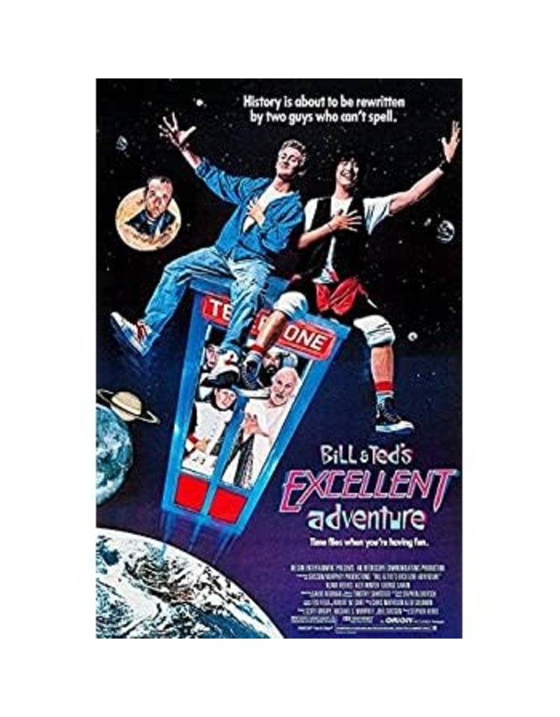 Bill and Ted's Excellent Adventure Poster 24"x36"