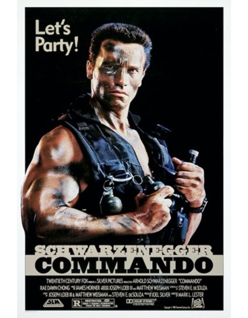 Commando - One Sheet Poster 24"x36"