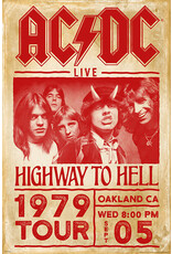 AC/DC - Tour 1979 Poster 24"x36"