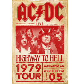 AC/DC - Tour 1979 Poster 24"x36"