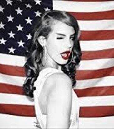Lana Del Rey - Flag Poster 24"x36"