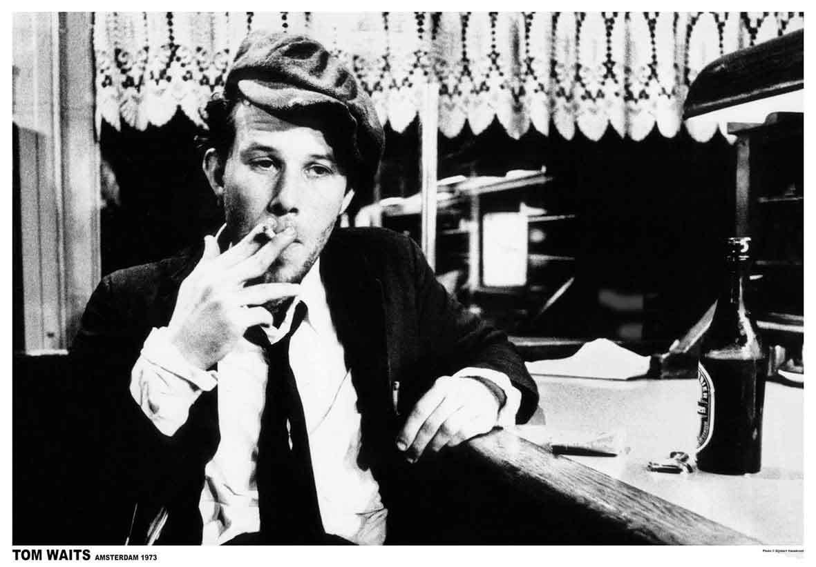 Tom Waits - Amsterdam Poster 36