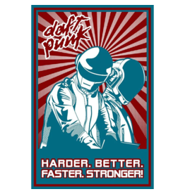 Daft Punk - Harder, Better Poster 24"x36"