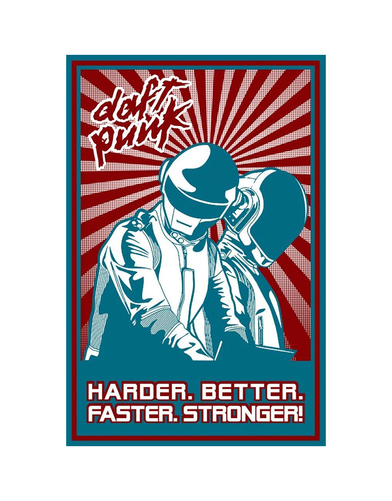 Daft Punk - Harder, Better Poster 24"x36"