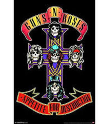 Guns N' Roses - Appetite for Destruction Poster 24"x36"