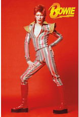 David Bowie - Red Glam Poster 24"x36"