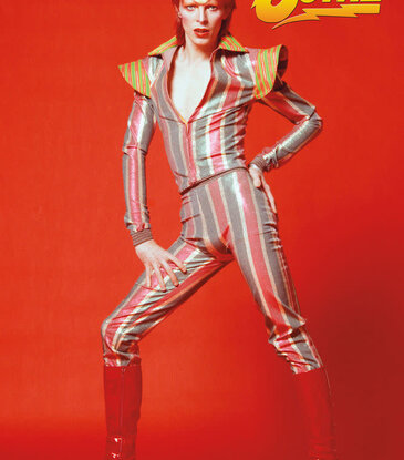 David Bowie - Red Glam Poster 24"x36"