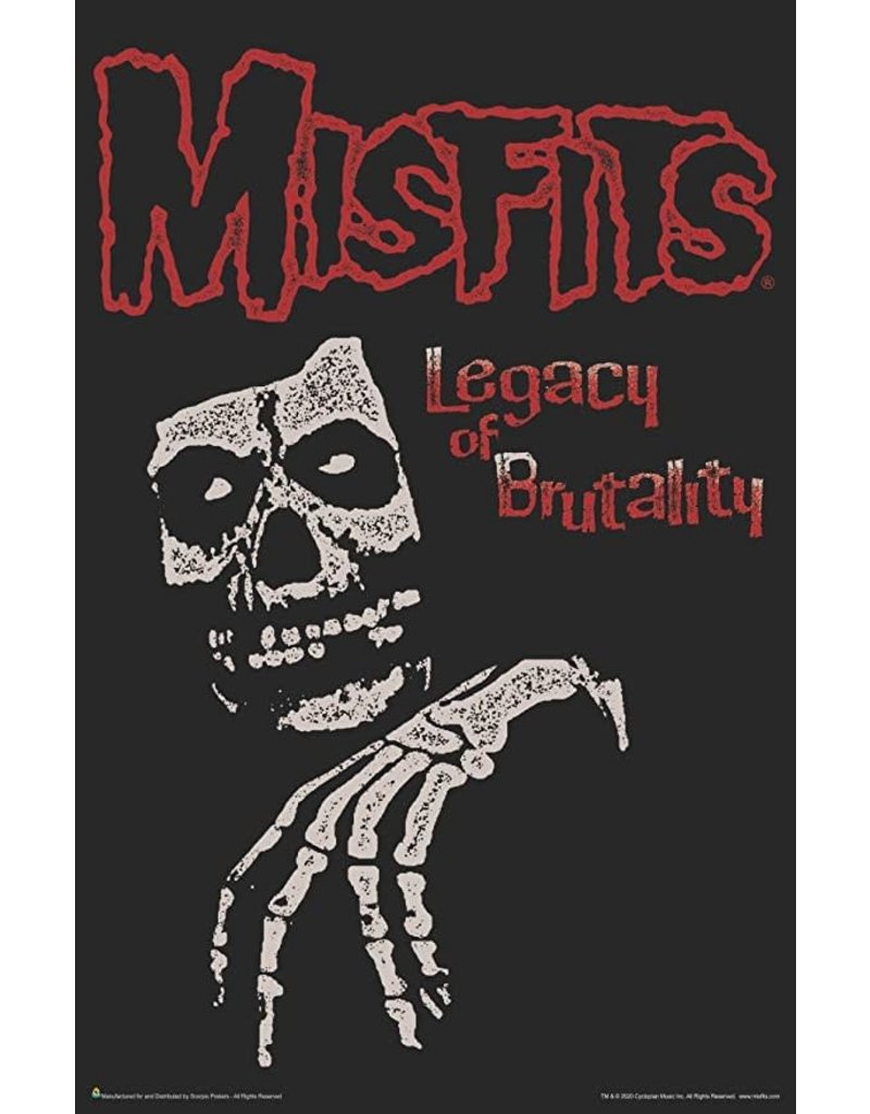 Misfits - Legacy of Brutality Poster 24" x 36"