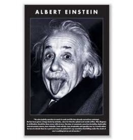 Einstein - Tongue Poster 24"x36"