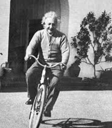 Einstein - Bike Poster 24"x36"