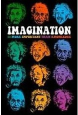 Albert Einstein - Faces of Imagination Poster 24"x36"