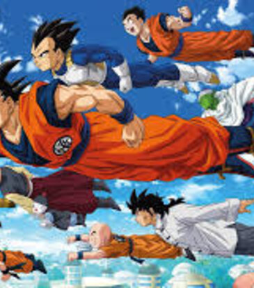 Dragon Ball Z - Super Flying Poster 36"x24"
