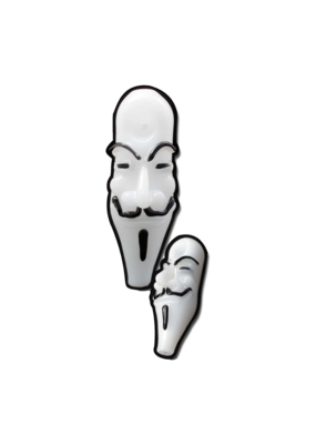 5" Crush V for Vendetta Hand Pipe