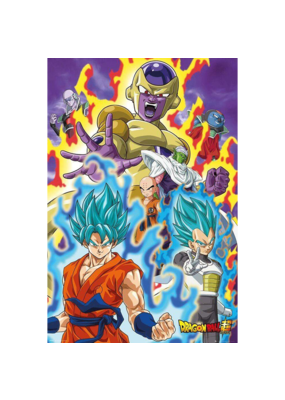 Dragon Ball Z - Flying God Poster 24" x 36"
