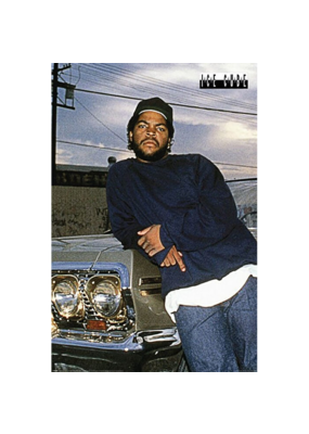 Ice Cube - Leaning on Impala Poster 24" x  36"