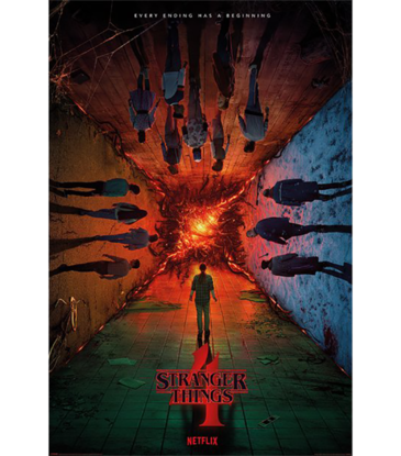 Stranger Things 4 - Every End Has A Beginning Poster 24" x 36"