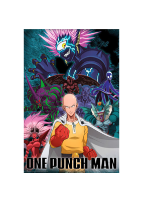 One Punch Man - Saitama vs. Villian Poster 24" x 36"