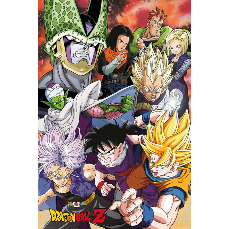 Dragon Ball Z - Cell Saga Poster 24 Dragon Ball Z - Cell Saga Poster 24
