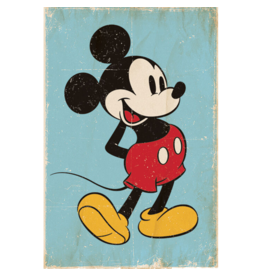 Mickey Mouse - Retro Poster 24" x36"