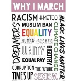 Why I March Poster 24"x36"