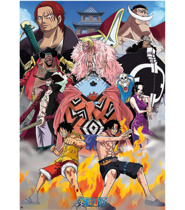 One Piece - Marine Ford Poster 24" x 36"