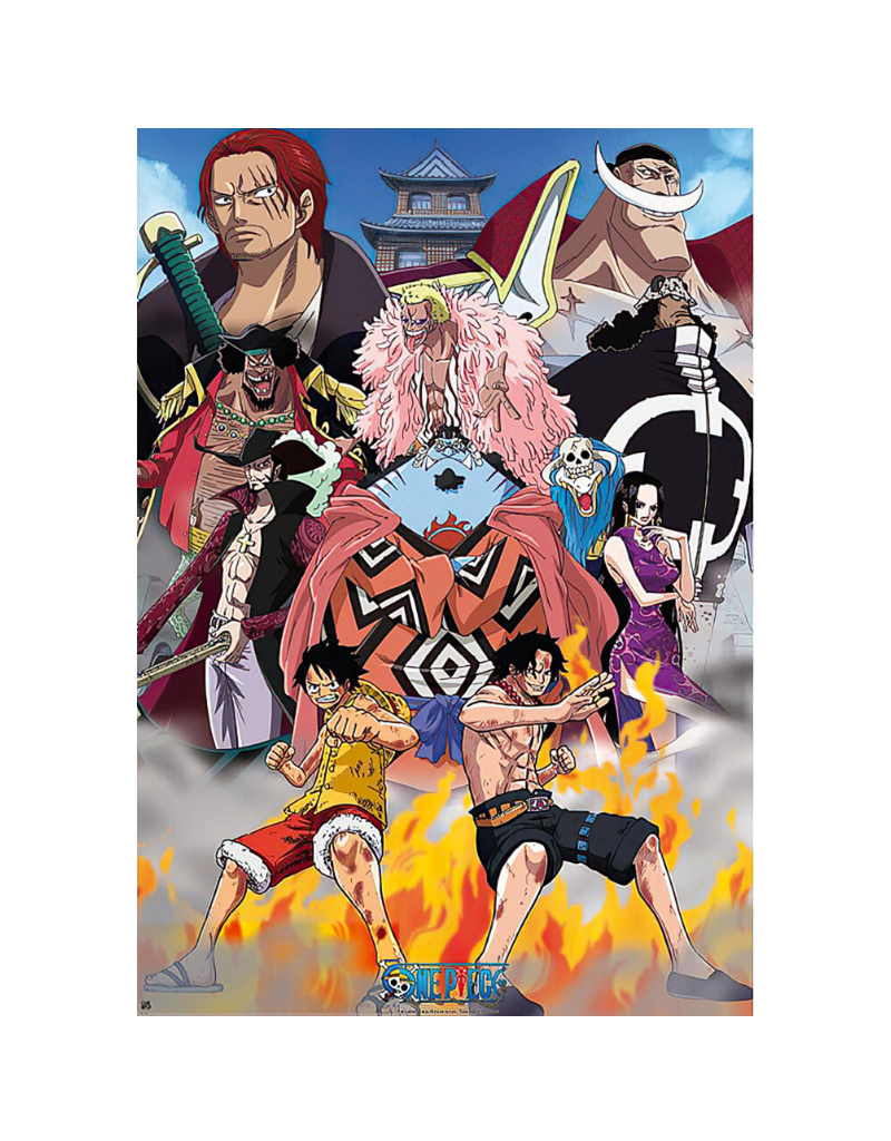 One Piece - Marine Ford Poster 24" x 36"