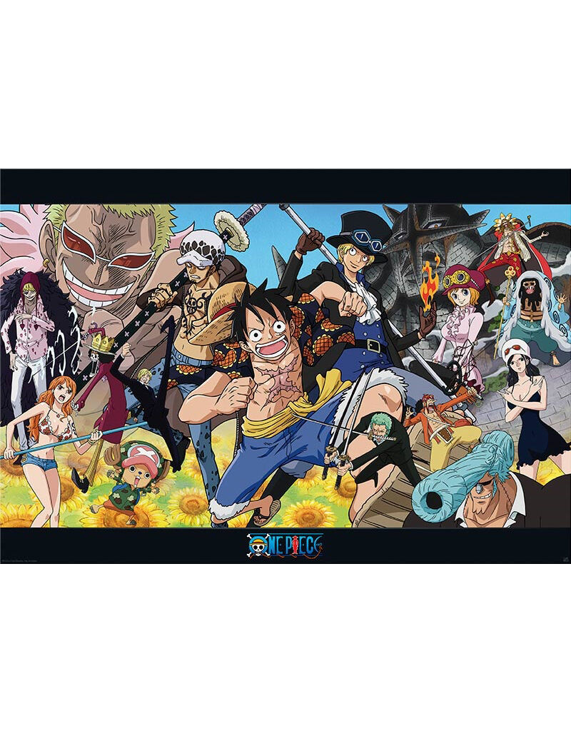 One Piece - Dressrosa Poster 36" x 24"