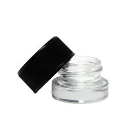 5ml Plastic Top Glass Jar