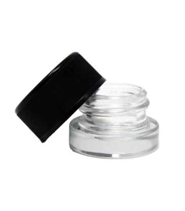 5ml Plastic Top Glass Jar