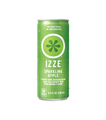 Izze Sparkling Apple Stash Can