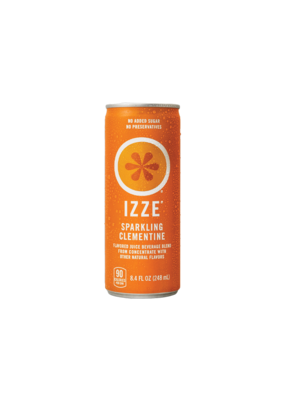 Izze Sparkling Clementine Stash Can