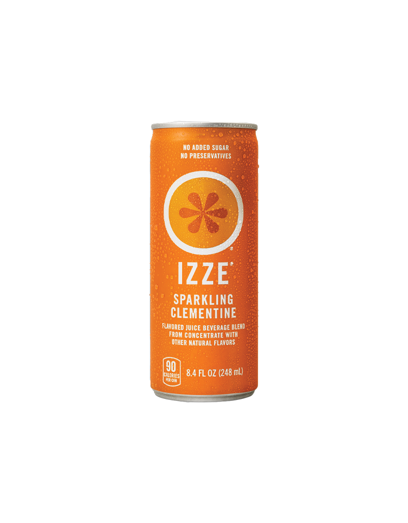 Izze Sparkling Clementine Stash Can