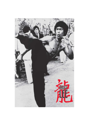 Bruce Lee - High Kick Poster 24" x 36"
