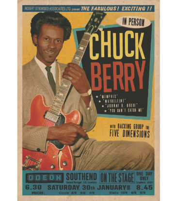 Chuck Berry - In Person Poster 24" x 36"