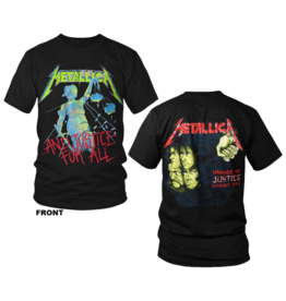 Metallica - ...And Justice For All Green Logo T-Shirt