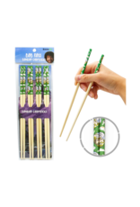 Bob Ross Bamboo Chopsticks 4 Pack