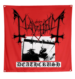 Mayhem Deathcrush Cloth Flag 48"x48"