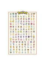 Pokemon - Kanto 151 Original Poster 24"x36"