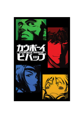 Cowboy Bebop - Color Blox Poster 24" x 36"