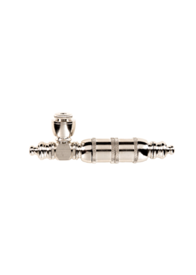 Double Stash Chamber and Carb Nickel Metal Pipe