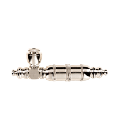 Double Stash Chamber and Carb Nickel Metal Pipe