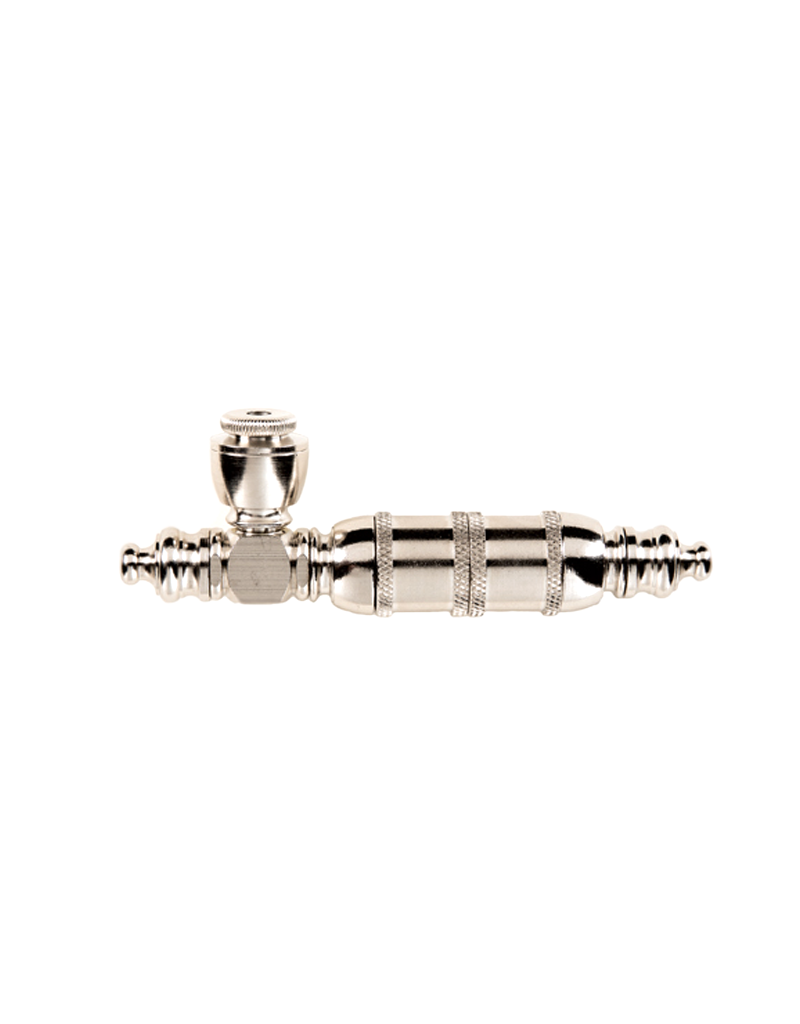 Double Stash Chamber and Carb Nickel Metal Pipe