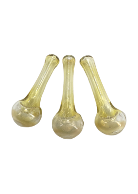 3.5" Kitchen Silver Fumed 3 Hole Hand Pipe