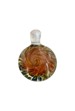 Swirl Explosion with Opal Colored Hook Pendant