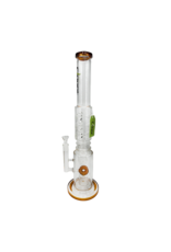 18.5" Clover Donut Barrel Diffuser Water Pipe