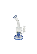 10" Clover Bent Neck Ball Circ Perc Water Pipe