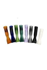 2.5" Kitchen Color Rod Flat Mouth Piece Glass Bat