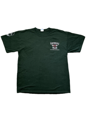 Mushroom Metal Logo T-Shirt Forest Green