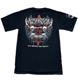 Mushroom Metal Logo T-Shirt Black
