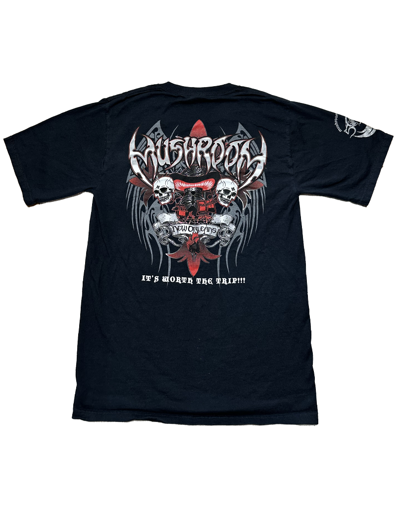 Mushroom Metal Logo T-Shirt Black